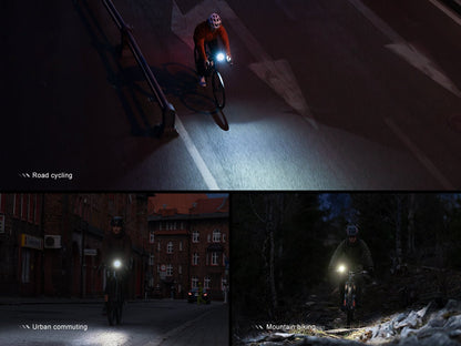 Fenix BC28R Smart Head & Tail Bike Light Combo by Fenix Store