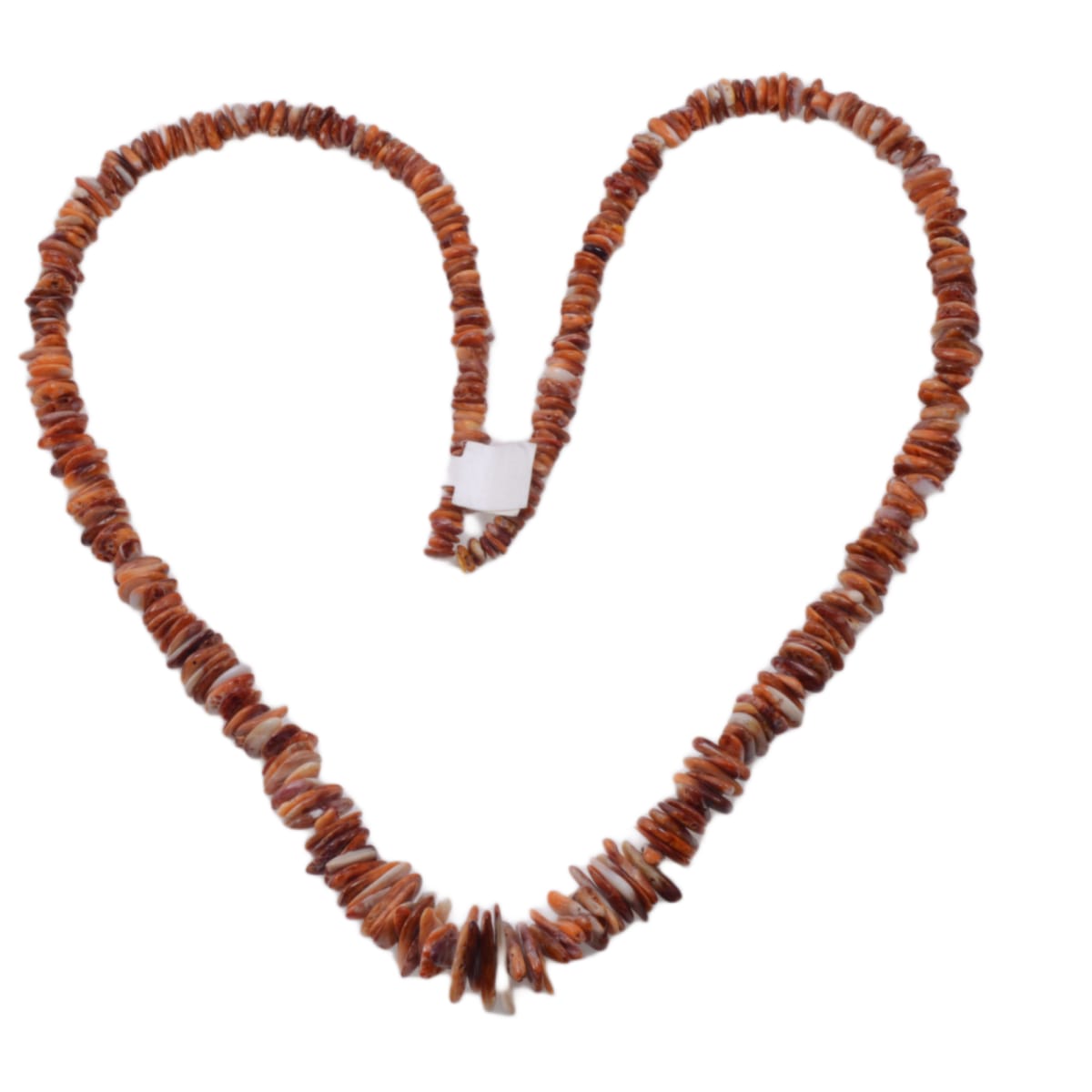 Spiny Oyster Shell Chip Bead Strand 21 Inches - Natural Orange Coral Gemstone Beads by Continental Bead Suppliers