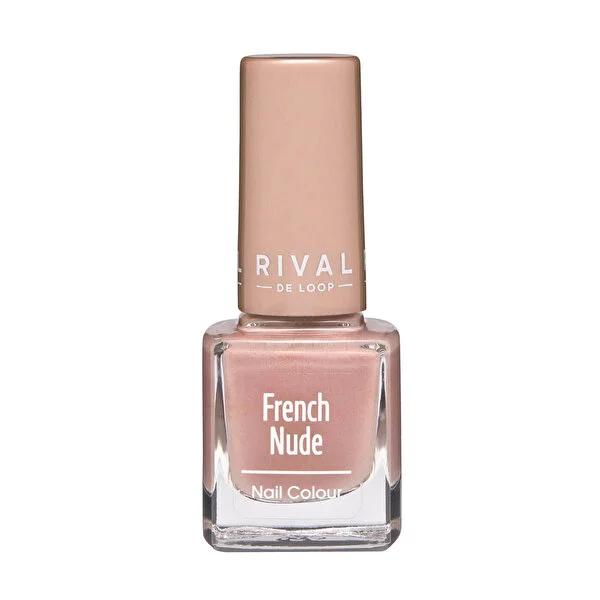 Rival de Loop Nude Gel Finish Nail Polish: Achieve a Classic French Manicure Look at Home - 8ml by Beauty Care Bag
