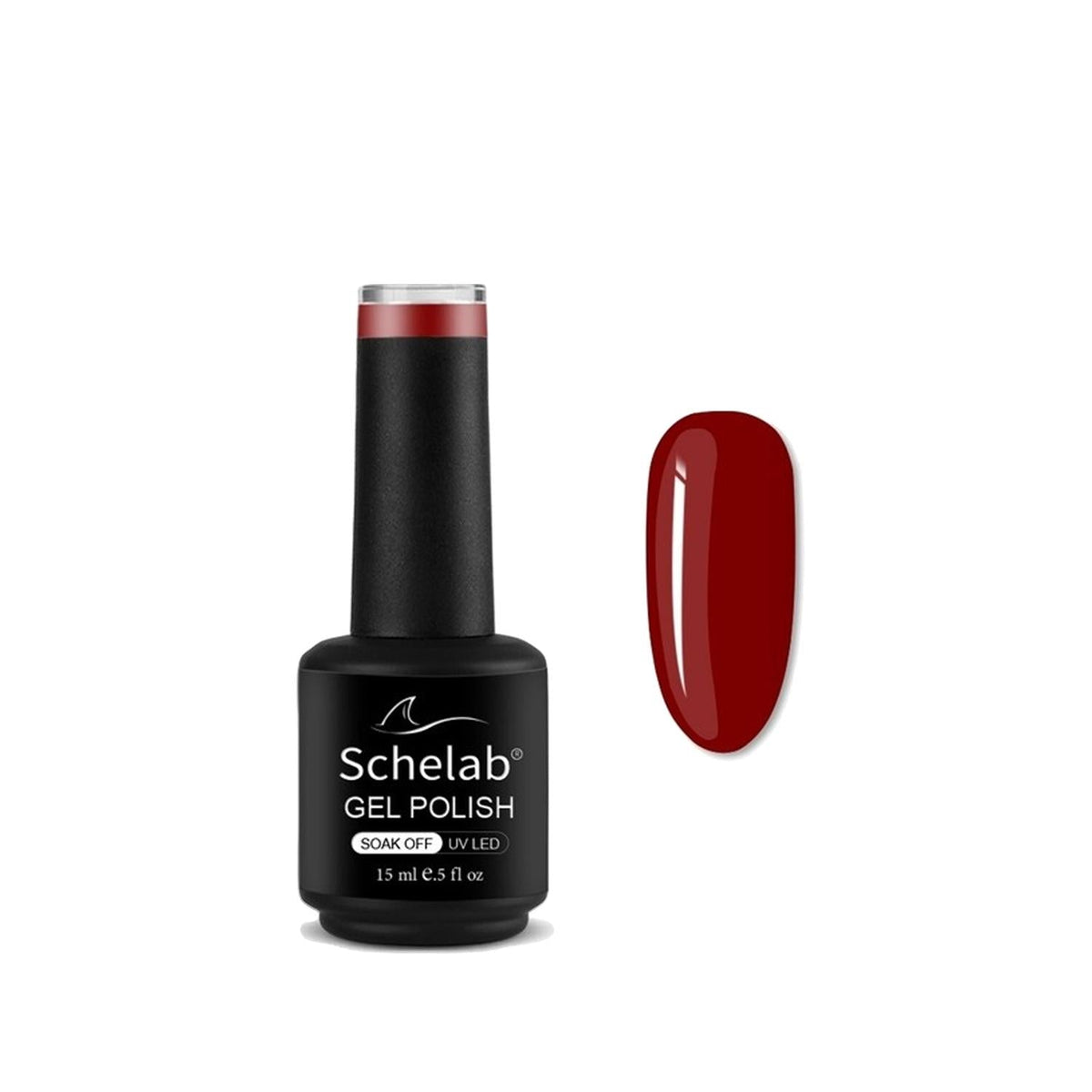 Schelab 3-Step Long-Lasting Gel Nail Polish 15ml - Permanent Gel Nail Polish for At-Home Nail Care by Beauty Care Bag