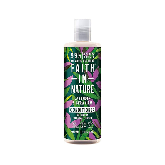 Faith In Nature lavender and geranium moisturizing hair cream, 3.38 fl oz