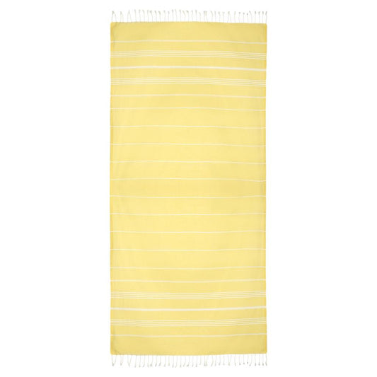 Eklips Pestemal Yellow Cotton Bath & Beach Towel by Beauty Care Bag