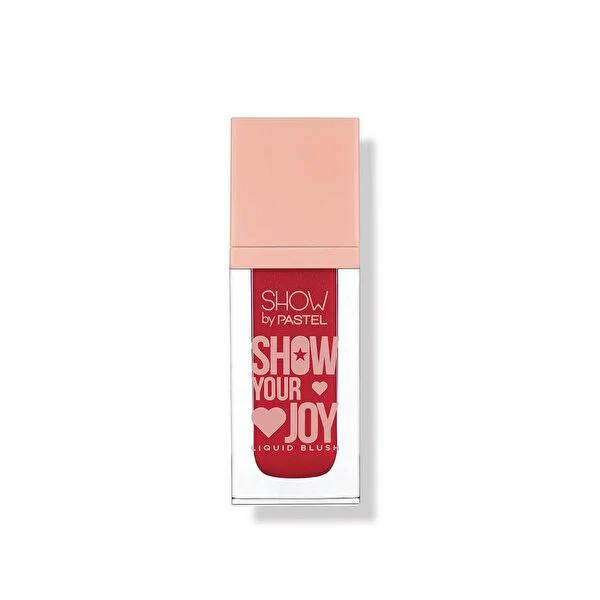 Show By Pastel Liquid Blush - Natural Dewy Look, 24hr Moisturizing - Portable Makeup for On-the-Go Touch-ups by Beauty Care Bag
