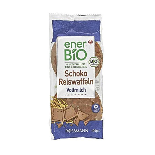 Enerbio Organic Chocolate Rice Cakes: Gluten-Free Crispy Puffed Rice Treat Ð Indulge Guilt-Free with Our Delicious Chocolate Flavored Snack. by Beauty Care Bag
