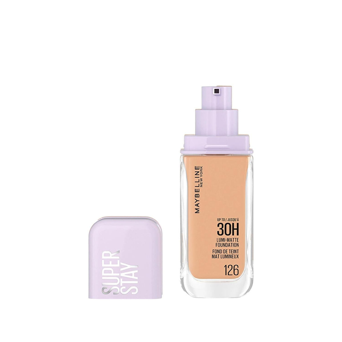 Maybelline New York Super Stay Lumi Matte Foundation - Long-Lasting Matte Finish Makeup for Oily Skin, 126 by Beauty Care Bag