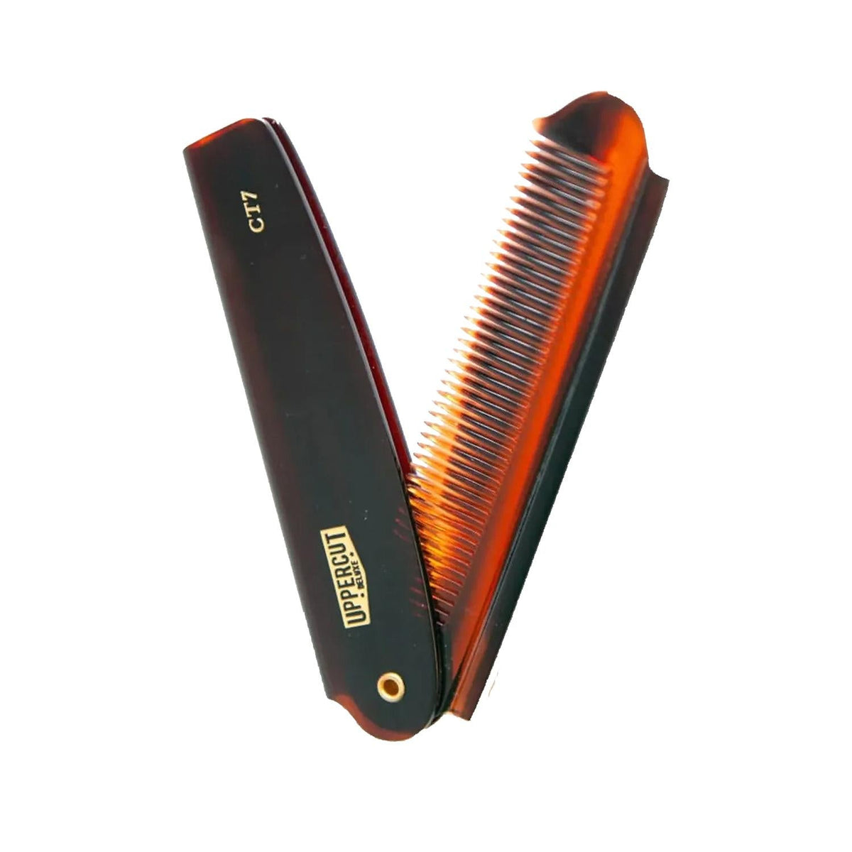 Uppercut Deluxe CT7 Flip Comb Folding Pocket Comb by Beauty Care Bag