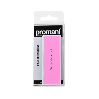 Promani 4-Way Nail Buffer and Shaper Block by Beauty Care Bag