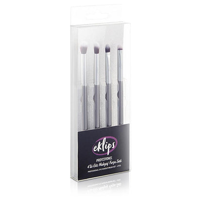 Eklips Professional Eye Makeup Brush Set 4 Pieces by Beauty Care Bag