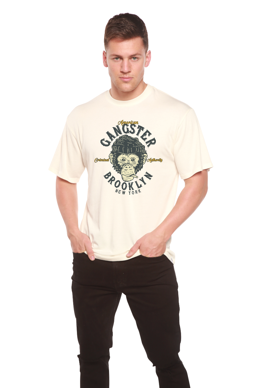 Gangster Brooklyn graphic t-shirt – view 3