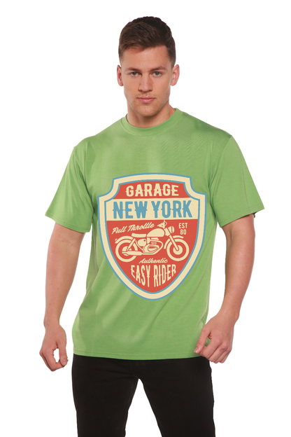 Garage New York men's bamboo graphic T-shirt – view 7