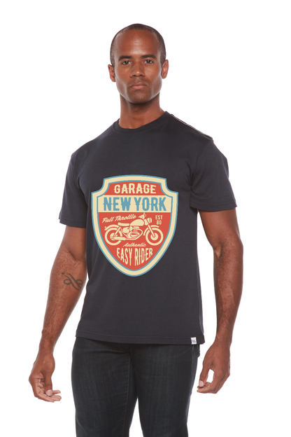 Garage New York men's bamboo graphic T-shirt – view 3
