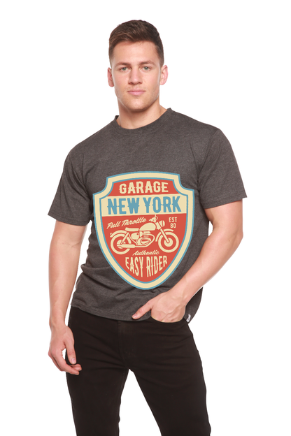 Garage New York men's bamboo graphic T-shirt – view 8