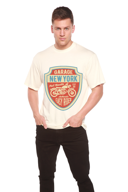 Garage New York men's bamboo graphic T-shirt – view 6