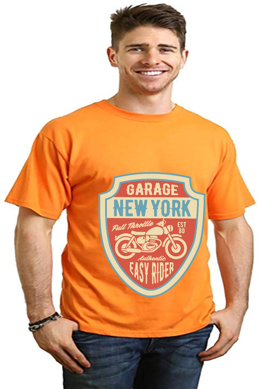 Garage New York men's bamboo graphic T-shirt – view 12