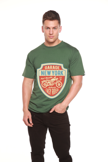 Garage New York men's bamboo graphic T-shirt – view 13