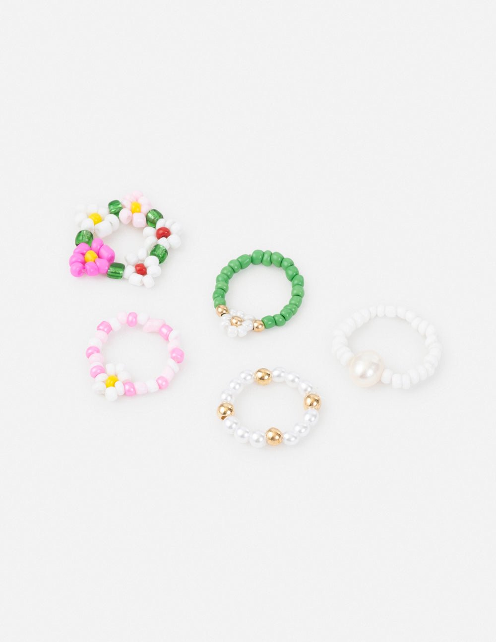 Garden Beaded Ring SetRingTorqelo.com