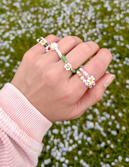 Garden Beaded Ring SetRingTorqelo.com