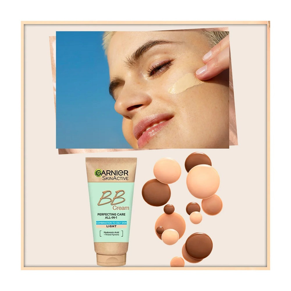 Garnier Hyaluronic Aloe BB Cream for Oily Skin Light 40ml by Beauty Care Bag