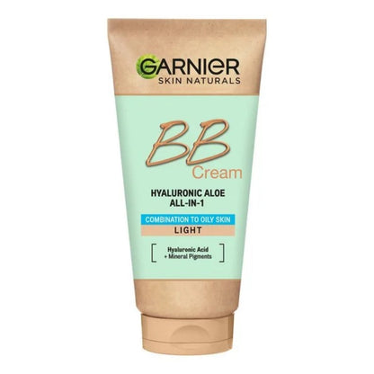 Garnier Hyaluronic Aloe BB Cream for Oily Skin Light 40ml by Beauty Care Bag