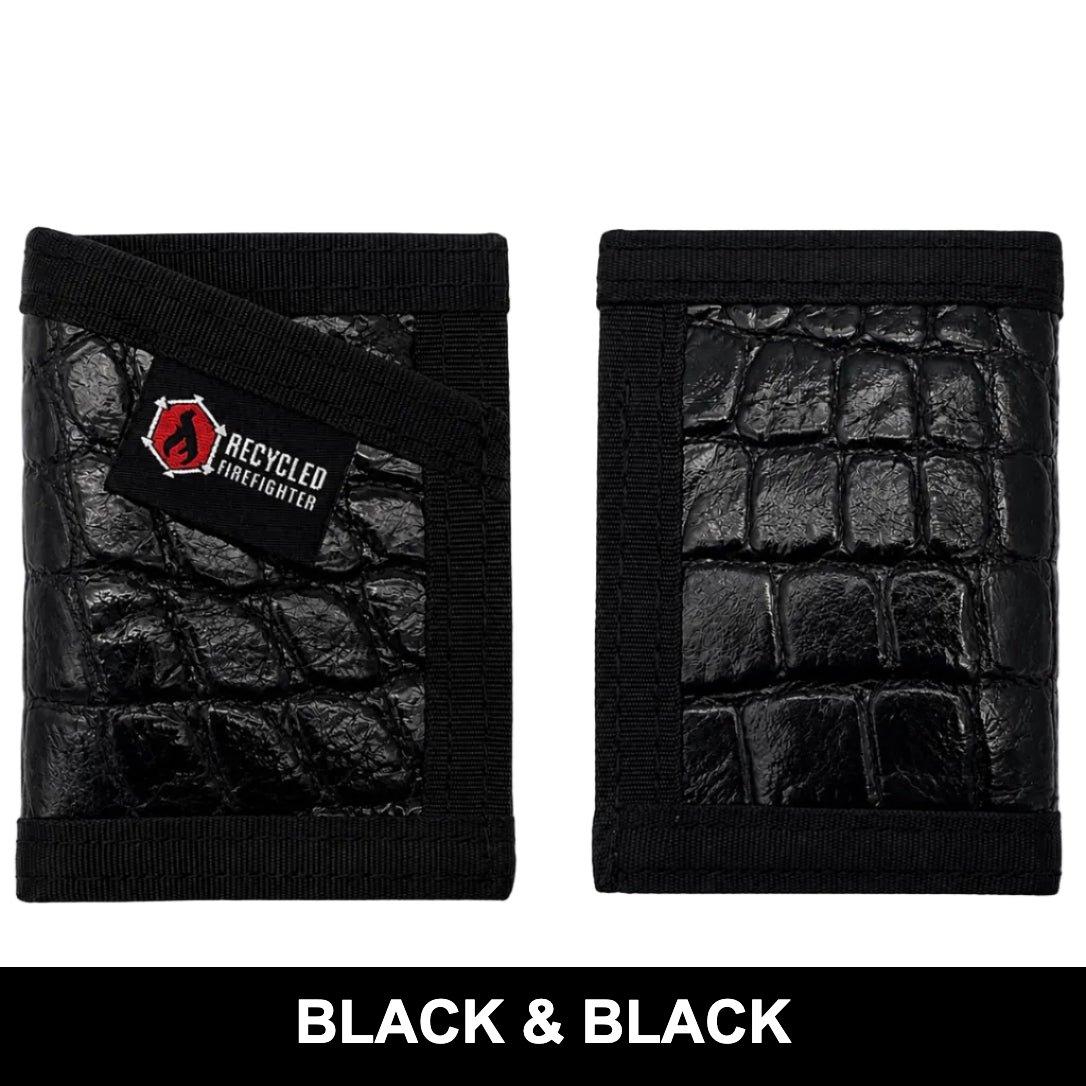 Sergeant Wallet - Slim Gator Edition by Recycled Firefighter