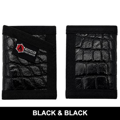 Sergeant Wallet - Slim Gator Edition by Recycled Firefighter