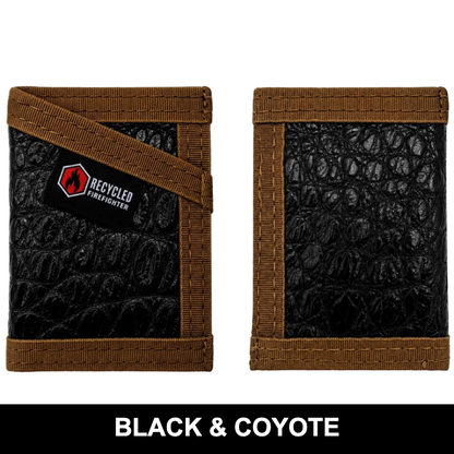 Sergeant Wallet - Slim Gator Edition by Recycled Firefighter