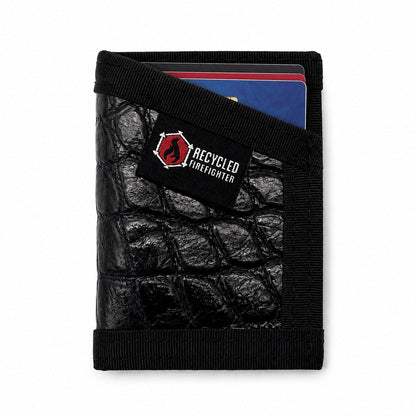 Sergeant Wallet - Slim Gator Edition by Recycled Firefighter