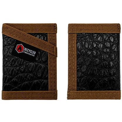 Sergeant Wallet - Slim Gator Edition by Recycled Firefighter