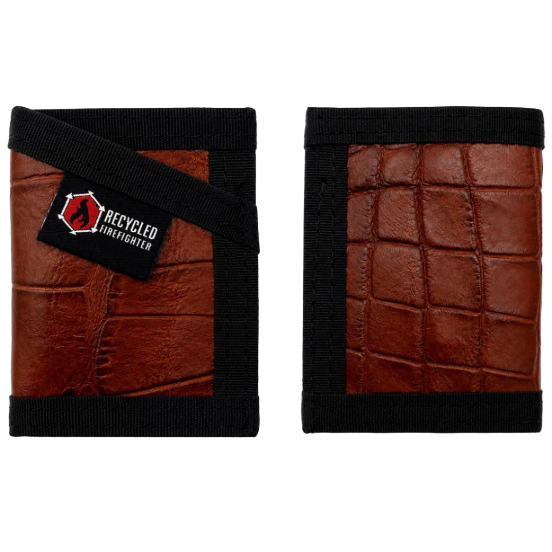 Sergeant Wallet - Slim Gator Edition by Recycled Firefighter