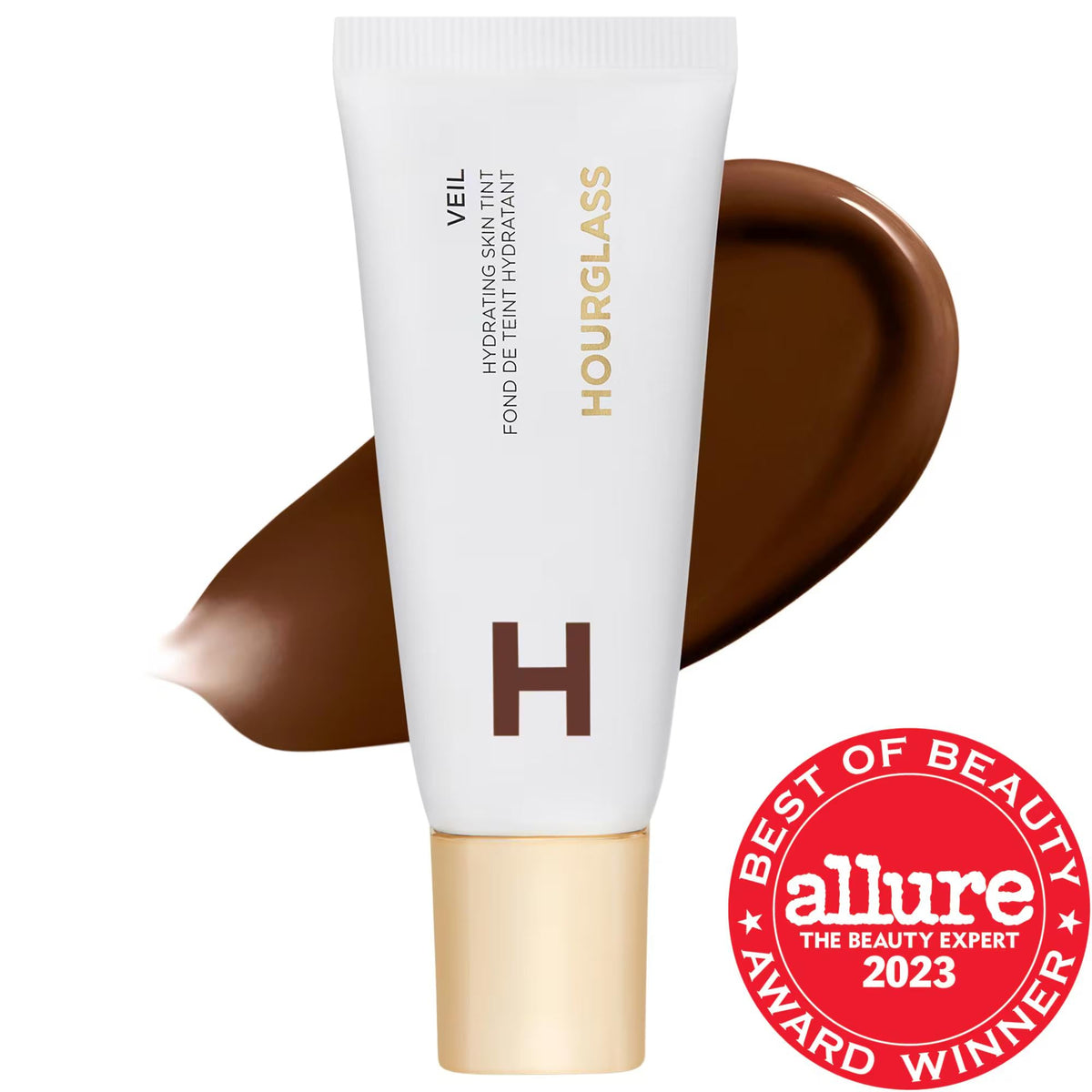 Veil Hydrating Skin Tint Foundation: Lightweight, Vegan & Cruelty-Free for Dewy, Sheer Coverage & Intense Moisture - Hyaluronic Acid by Beauty Care Bag