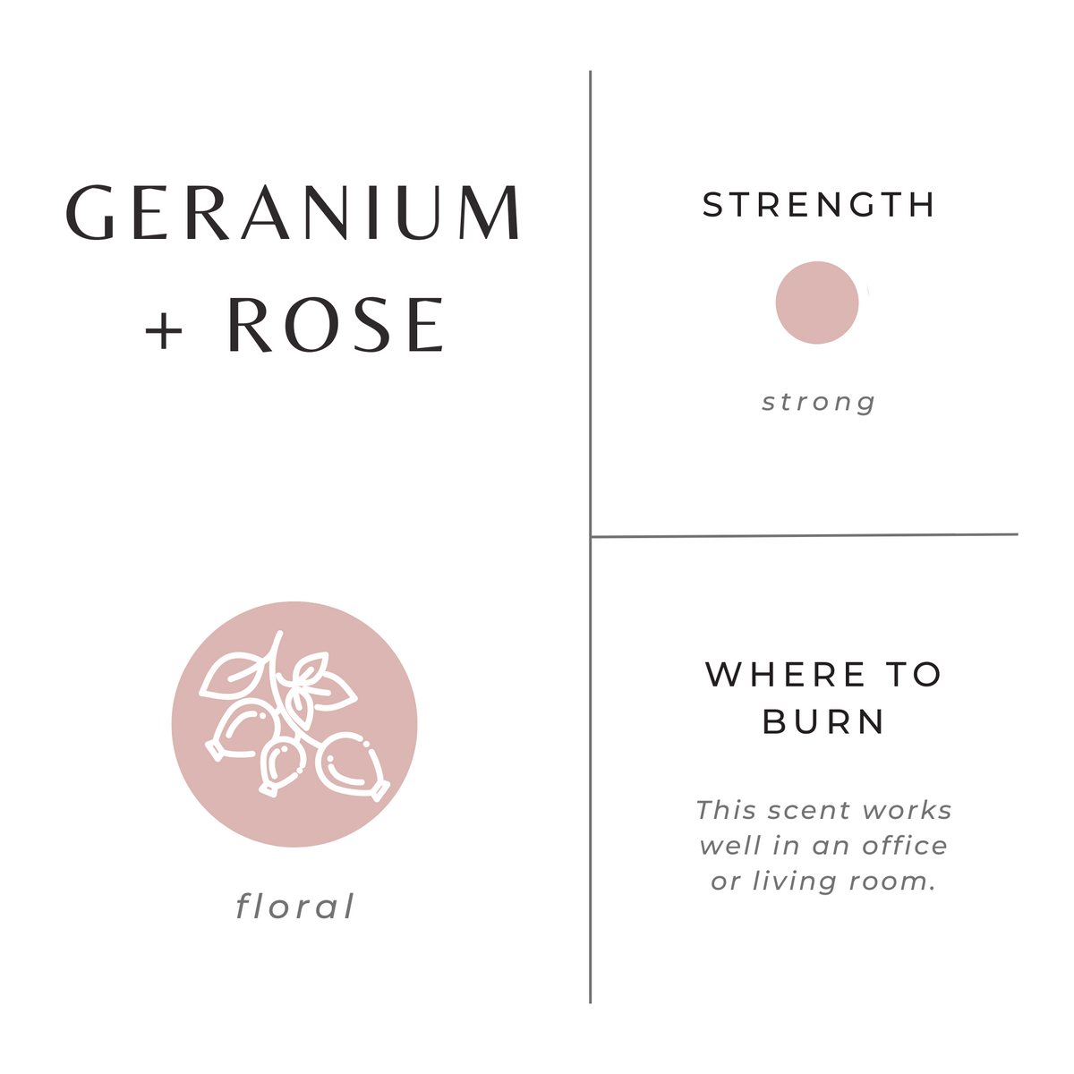 Geranium + Rose by Slow North