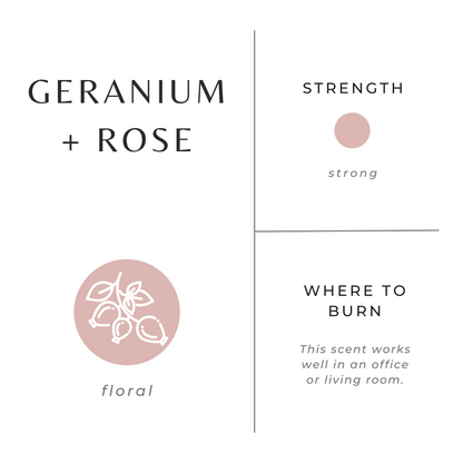 Geranium + Rose by Slow North