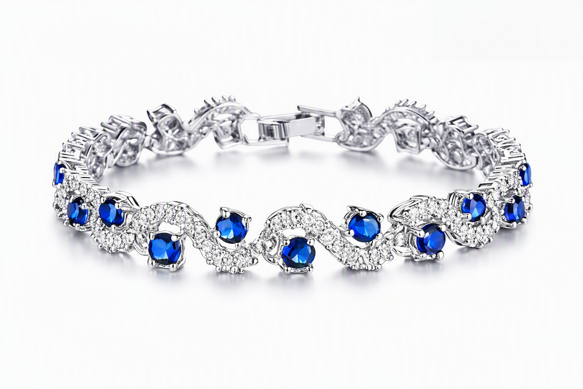 Elegant Party Wear Bracelet for Women and Girls by Purple Ajax