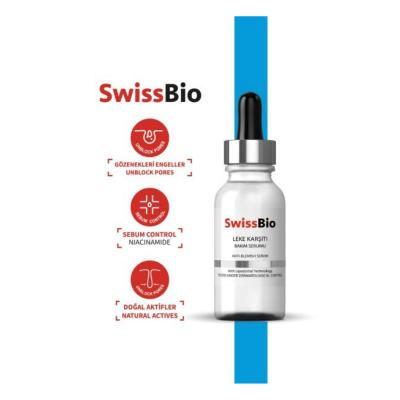 SwissBio Anti-spot Serum for Skin Care - Brightens & Reduces Spots with C Vitamin & Niacinamide by Beauty Care Bag