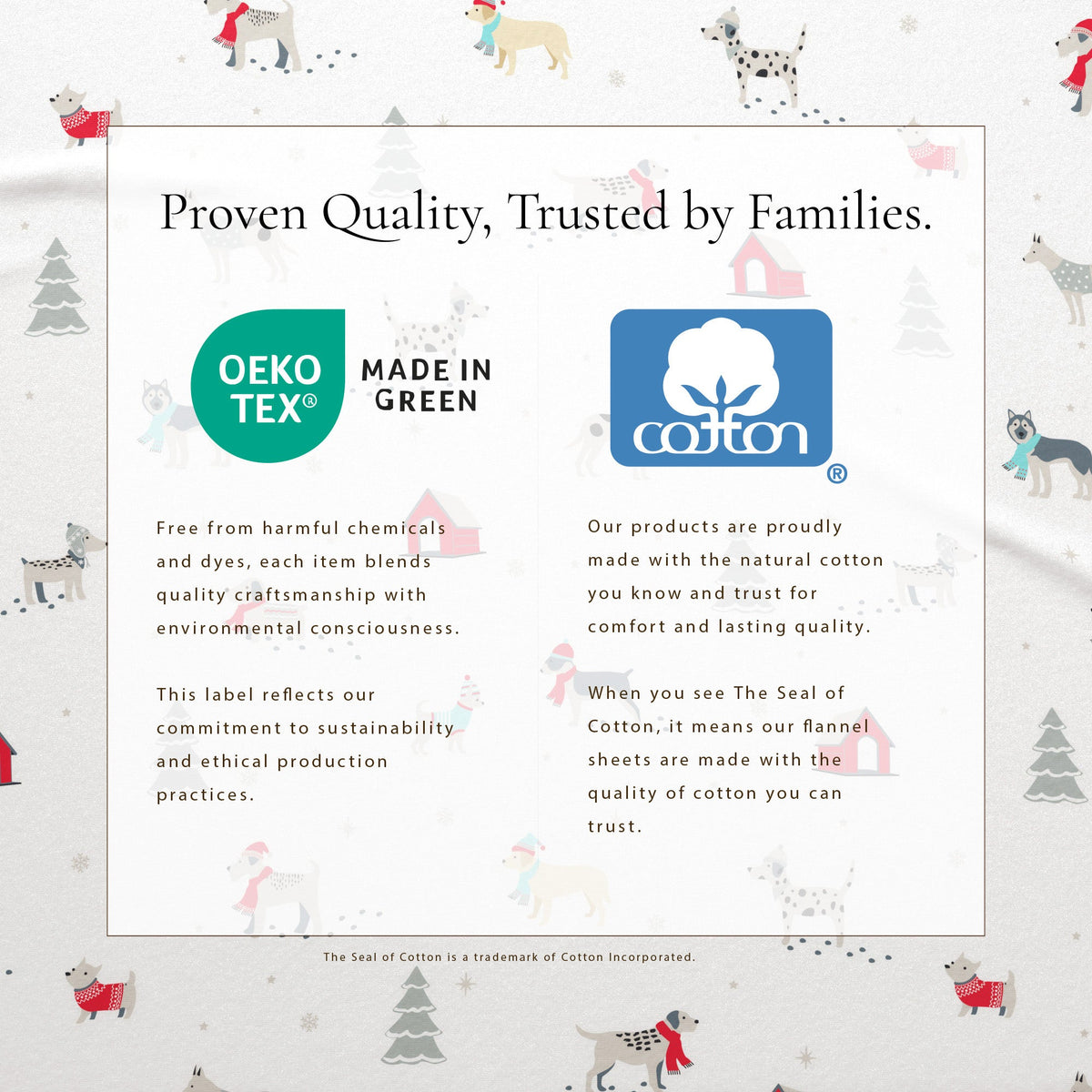 Turkish Cotton Christmas Flannel Sheet Set - Whittaker Collection by Great Bay Home
