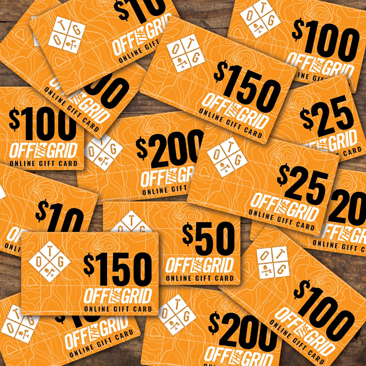 Gift Card by Off The Grid Surplus