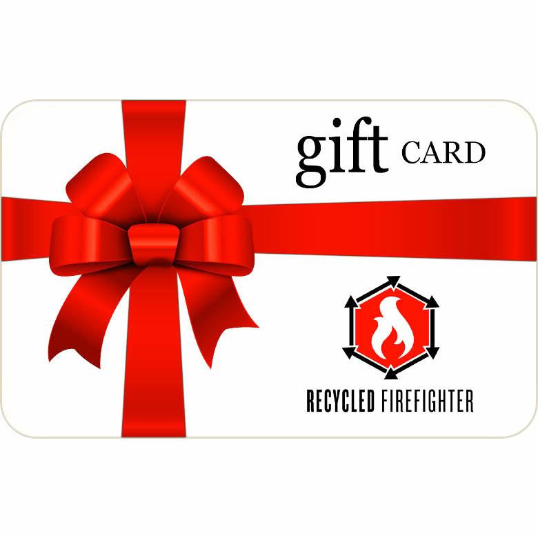 Gift Card by Recycled Firefighter