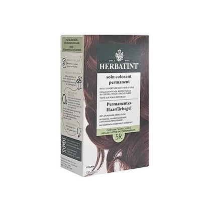 Herbatint Light Copper Chestnut Hair Color 5R 170 ml by Beauty Care Bag