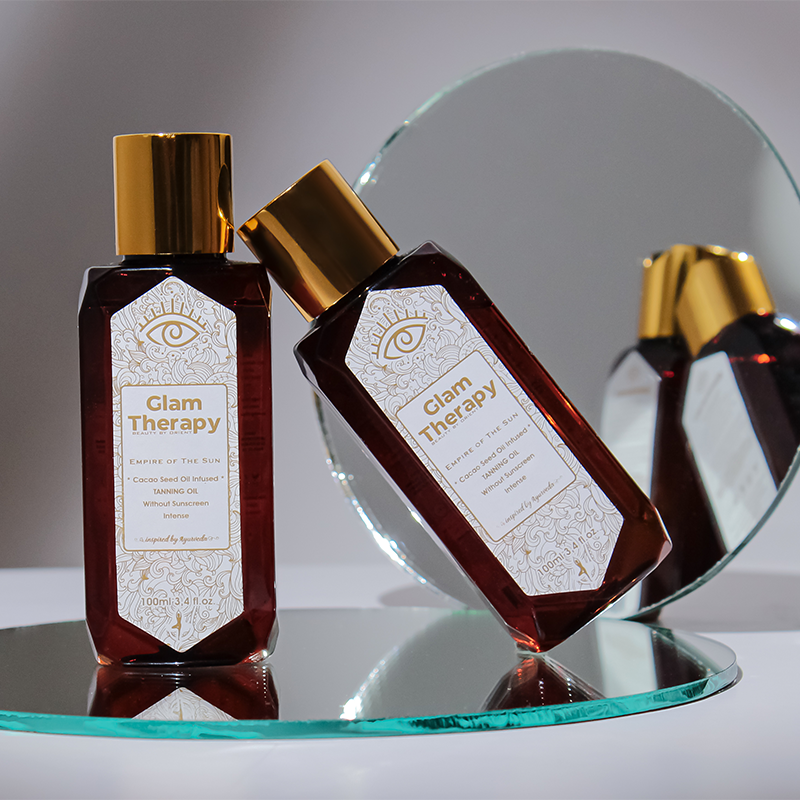 Glamtherapy Velvet Touch Bronzing Oil with Cocoa Butter 100 ml by Beauty Care Bag