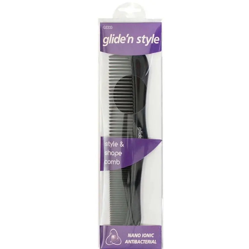 Glide'N Style GS-333 Hair Styling and Detangling Comb by Beauty Care Bag
