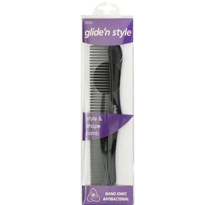 Glide'N Style GS-333 Hair Styling and Detangling Comb by Beauty Care Bag