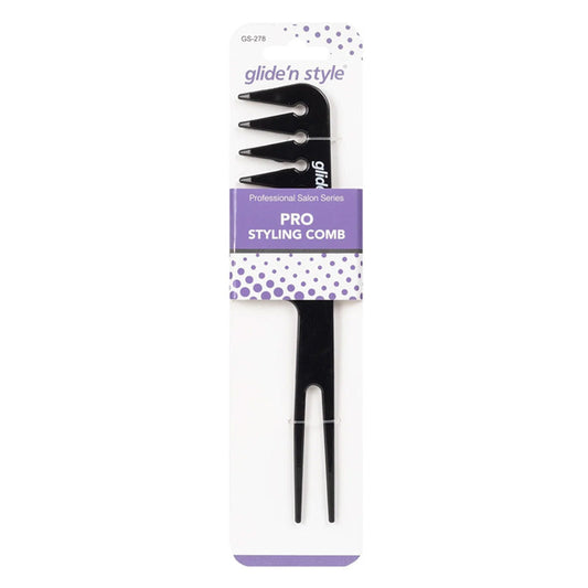 Gliden Style Professional Hair Styling Comb for Volume by Beauty Care Bag