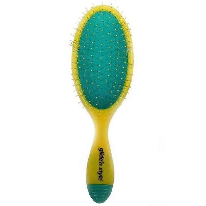 Glide'N Style GS240 Hair Detangling Brush for Smooth Styling by Beauty Care Bag