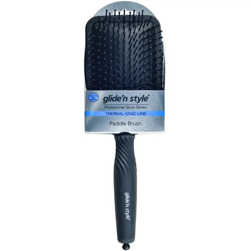 Glide'N Style Thermal Ionic Line Paddle Hair Brush No: GS256 by Beauty Care Bag