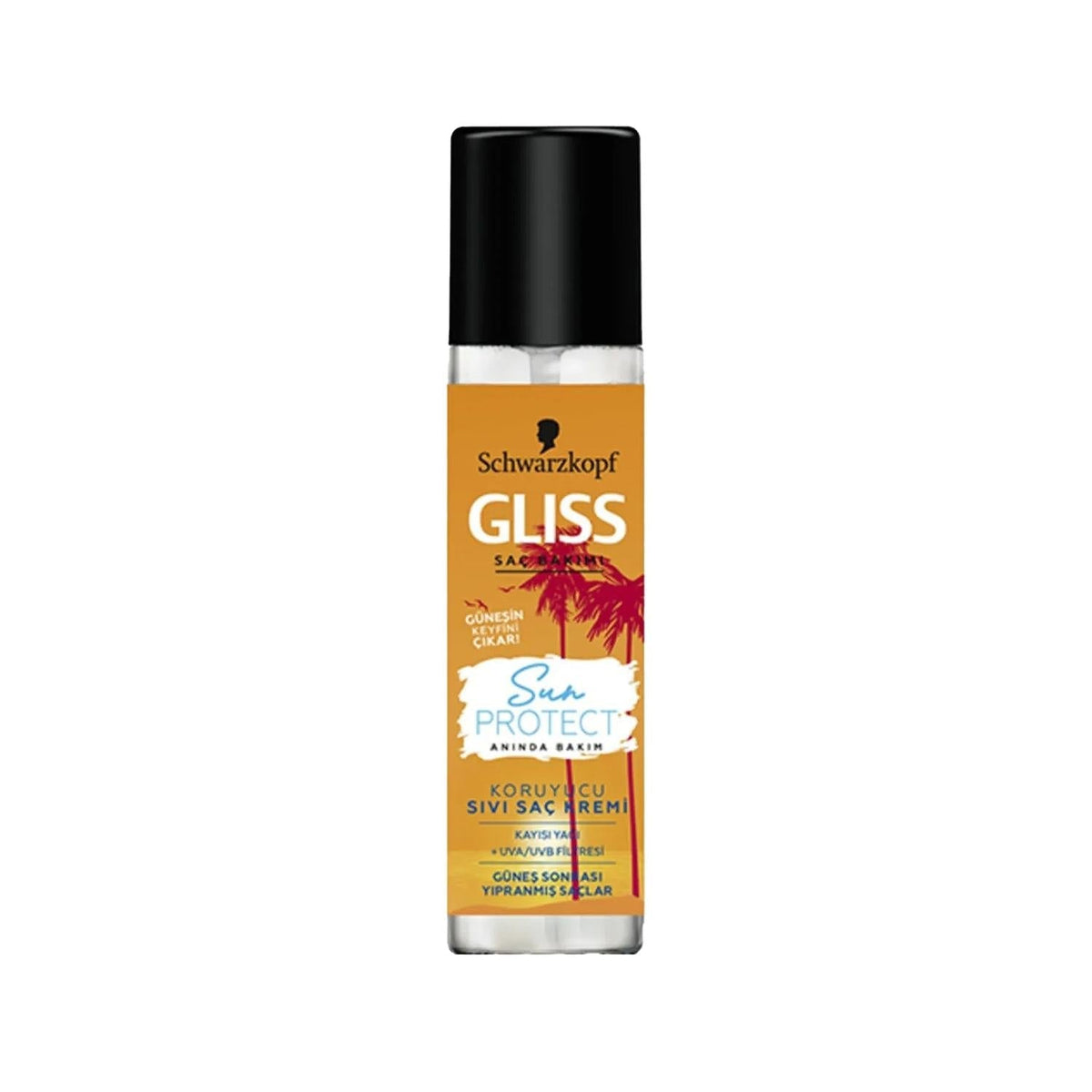 Gliss Sun Protect Hair Care Product - 200ml Sun Protective Liquid Hair Cream for UV ProtectionSunscreenTorqelo.com
