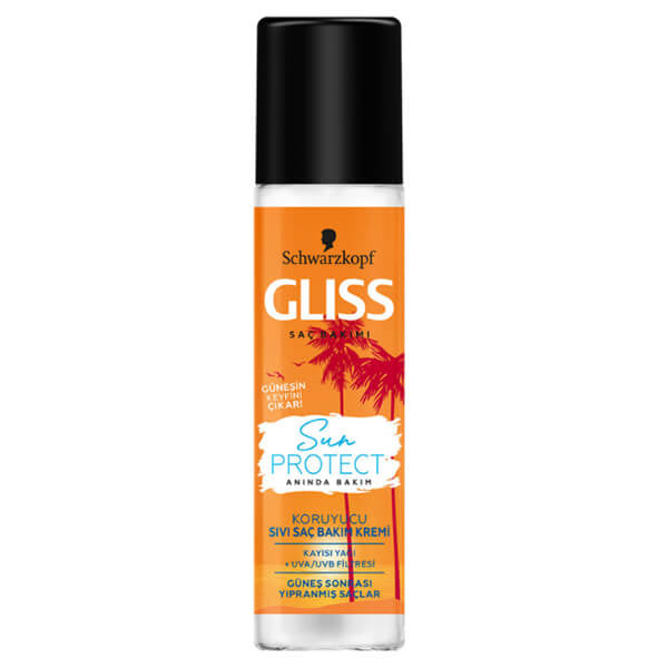 Gliss Sun Protect Liquid Hair Conditioner for Sun-Exposed Hair 200 ml by Beauty Care Bag