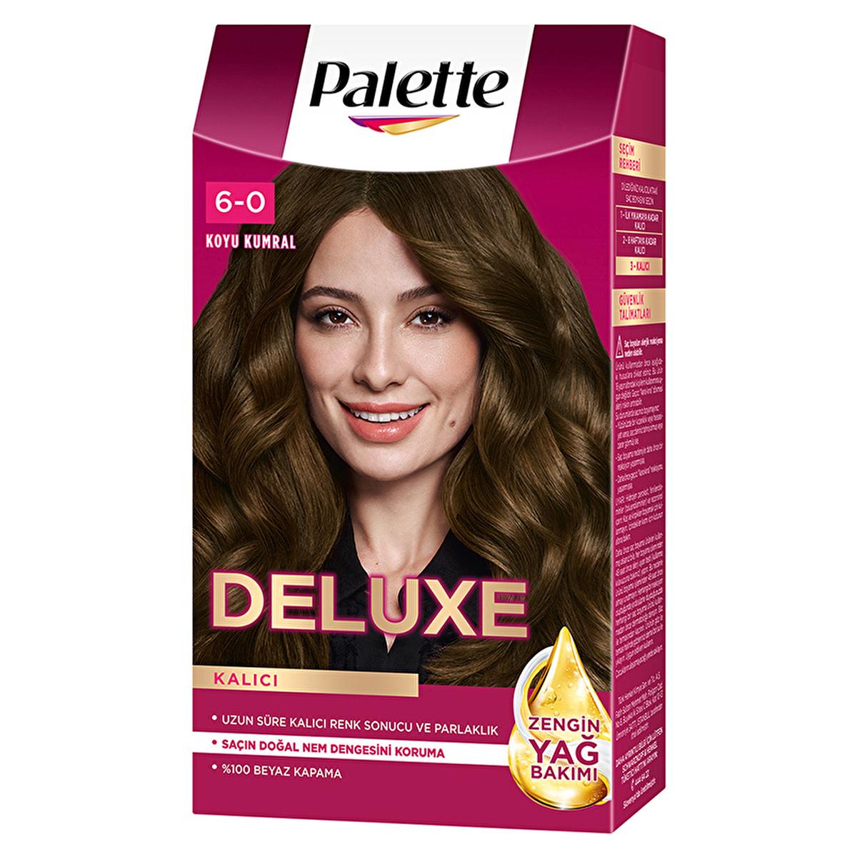 Palette Deluxe Dark Ash Blonde Hair Dye: Long Lasting Color & Shine, Deep Conditioning Micro Oils (Koyu Kumral Sa� Boyasõ) by Beauty Care Bag