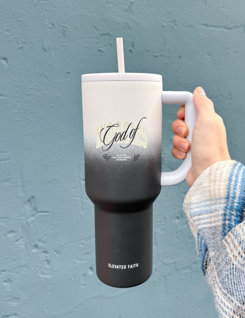 God of Miracles 40 oz Ascend TumblerTumblerTorqelo.com