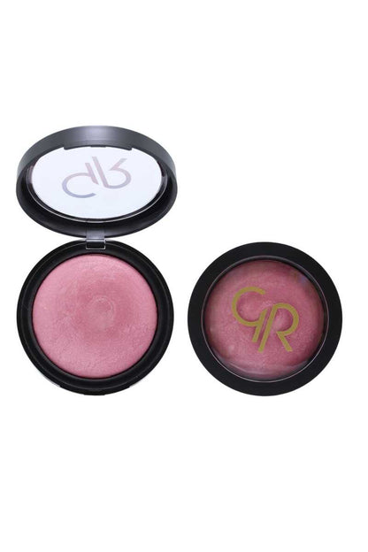 Golden Rose Baked Stardust Blush in 112 Peach 9g by Beauty Care Bag