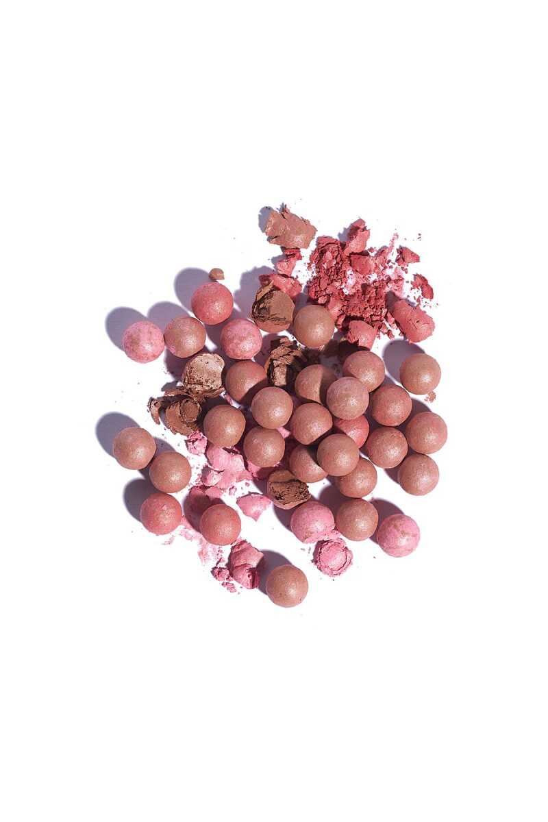 Golden Rose Ball Blusher in 01 Apricot for Natural Glow by Beauty Care Bag